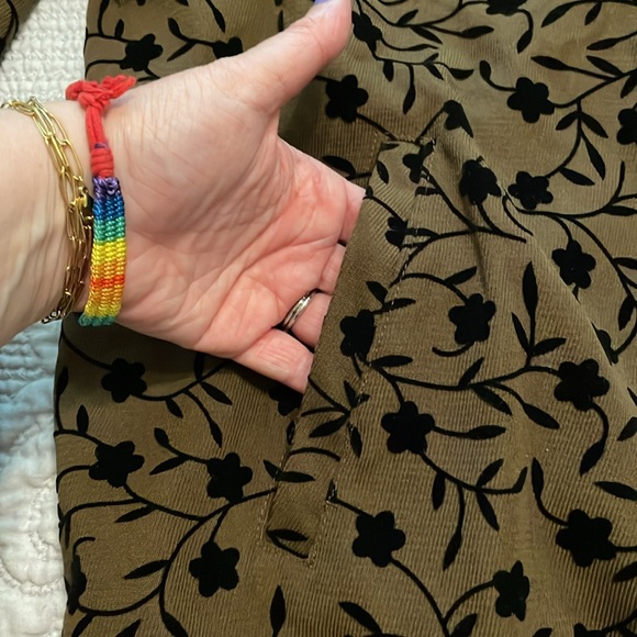 Brown and black button up jacket - Picture 3 of 6